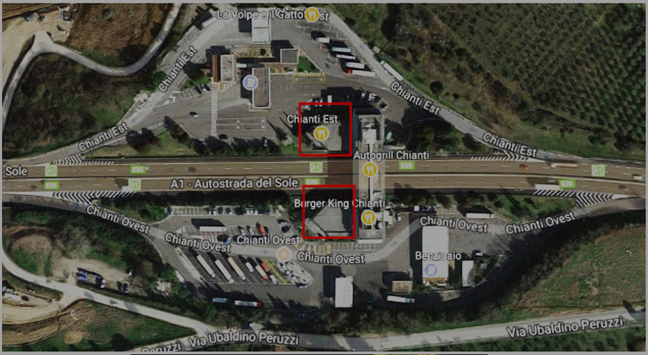 Miglioramento sismico e restyling Area di Servizio Chianti