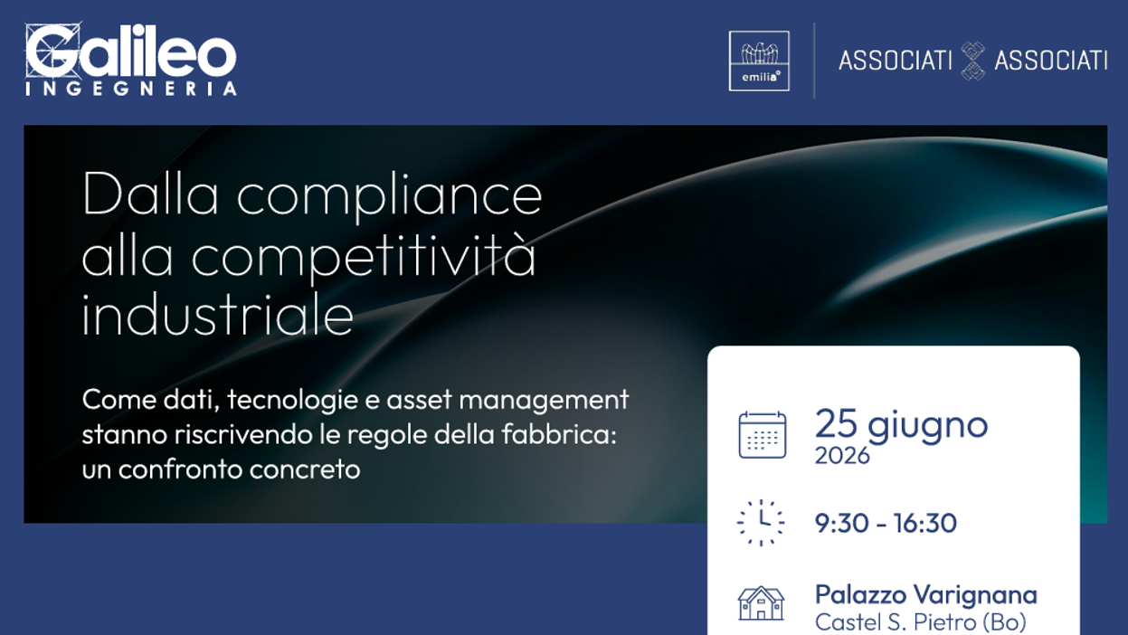 Convegno “Dalla compliance alla competitività industriale” – 25.06.2026 – copia
