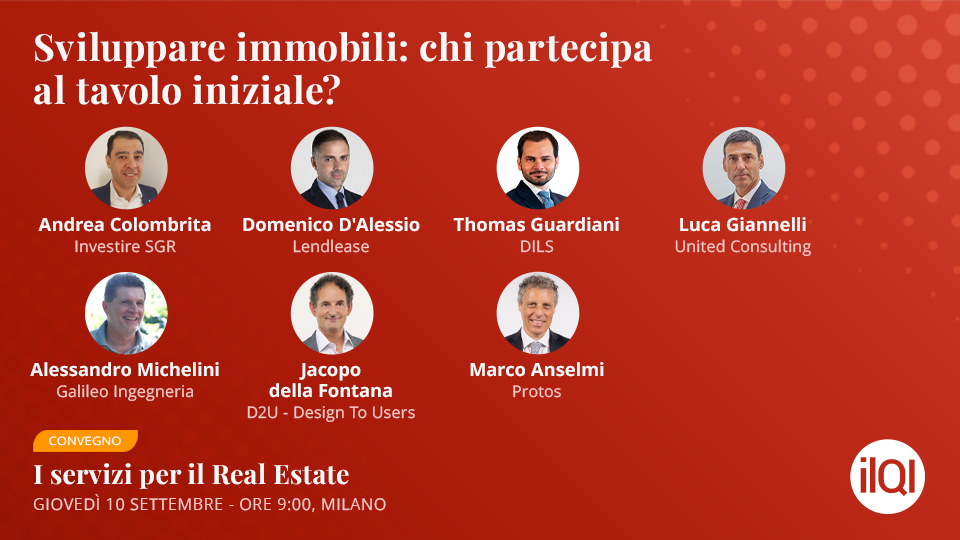 Galileo Ingegneria al convegno del QI “I servizi per il Real Estate” 10.09.2026